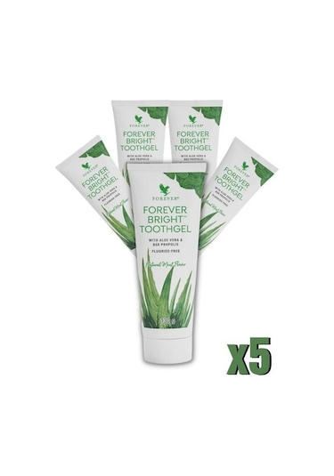 Forever Bright Aloe Vera Özlü Diş Macunu 130 G x 5