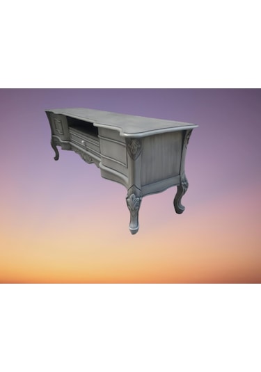 Bengimobilya Tv Sehpa Veli Eskitme Avangart Aslan Kayın Ayak Oymalı Nakış Par (498407012)