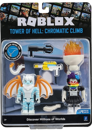 Roblox Tower of Hell Chromatic Climb Oyuncakları 2'li Figür Paket