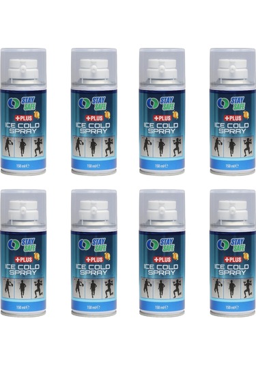 Stay Safe Soğutucu Sprey 8 x 150 ML