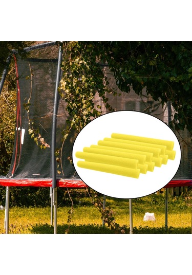 Suntek 12 Adet Trampolin Direği Köpük Kovanları Sarı