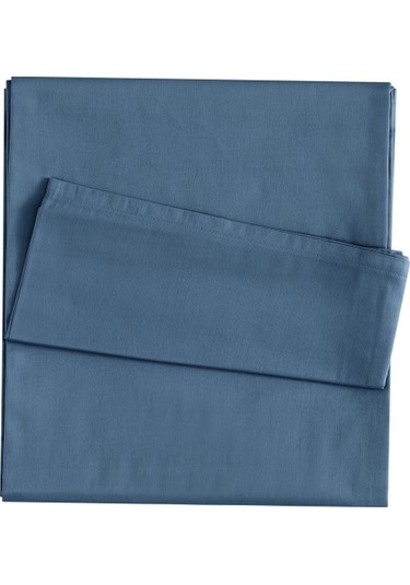 Linens Mix&Match Saten Tek Kişilik Çarşaf İndigo