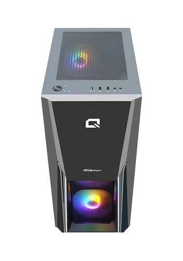 Quantum Gaming Muerta 650w 4 Rgb Fanlı Koyu Gri Gaming Kasa