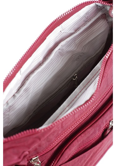 Krinkıl Çok Gözlü Çapraz Kol Ve Omuz Postacı Çantası Kırmızı 116e Kırmızı