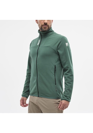 Millet Ubıc Lgrıd Jkt Erkek Polartec Ceket Tam Fermuar Mıv10448 N4238 Yeşil