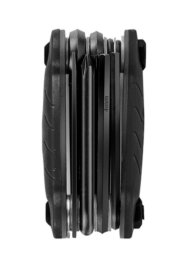 Yaozixa S2 Çelik 8'li Kloplu Bisiklet Tamir Aracı - Antirüzgar, Yüksek Sertlik, Taşınabilir, Sarı Çok Renkli