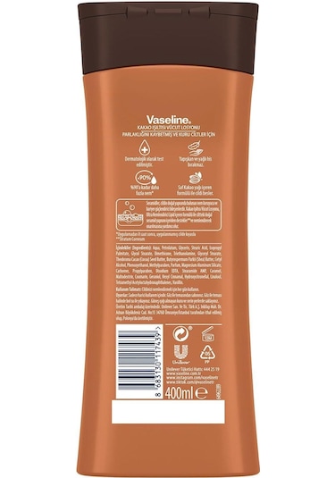 Vaseline Intensive Kakao Işıltısı Besleyici Ve Yumuşatıcı Losyon 400 Ml