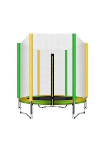 Hepitop Koruma Fileli Katlanabilir Çocuk Trambolini 140 CM