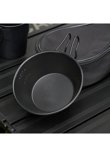 Dolıty Sırt Çantasıyla Seyahat Için Kamp Kase Saklama Siyah