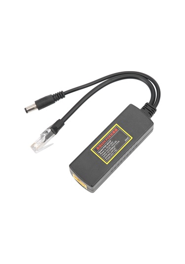Lemestar 60v Yüksek Gerilimli Poe Ayırıcı, Ieee 802.3af Destekli, 10/100m Veri Transferi, 12v Dc Çıkış, Sabit Ve Dayanıklı Abs Malzeme