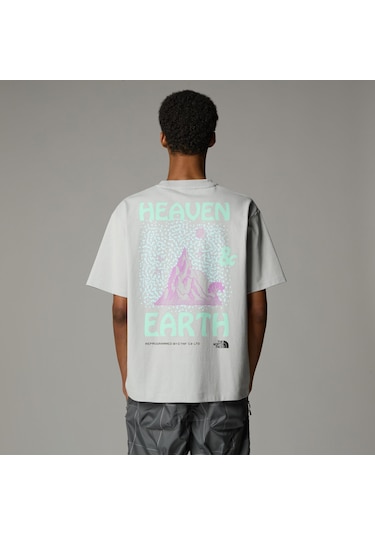 The North Face M Haven N Earth Ss Tee Graphic - Ap Erkek T-shirt-31523 Gri