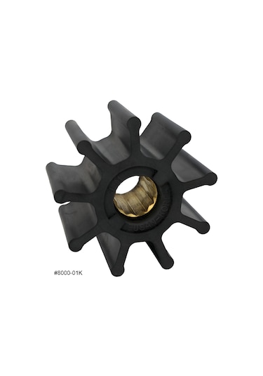 8000k Jmp Impeller Kit Jabsco 836-0001, Johnson 09-1029b
