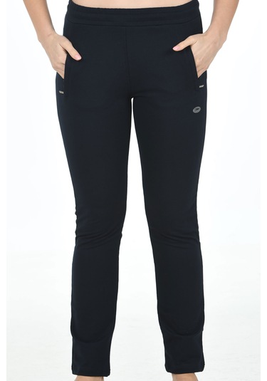 Trendhill Kadın Lacivert Spor Büyük Beden Eşofman Altı Edy19403b Lacivert