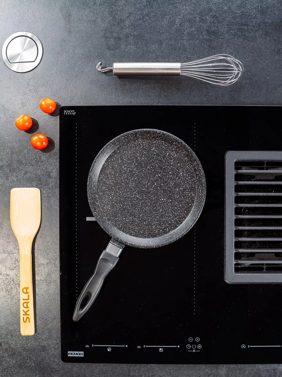 Skala 22cm Krep Tavası 253945866 Siyah