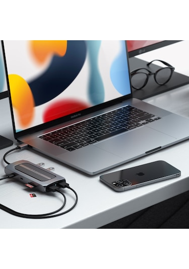 Satechi Usb-c Multiport Mx Uzay Grisi St-ucmxam