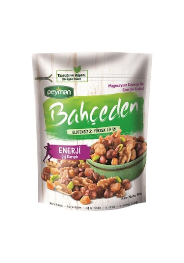 Peyman Bahçeden Glutensiz Enerji Çiğ Karışık 140 G