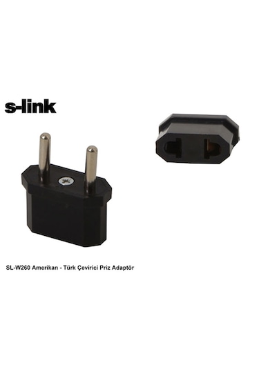 Slink Sl-w260 Amerikan Türk Priz Çevirici Adaptör