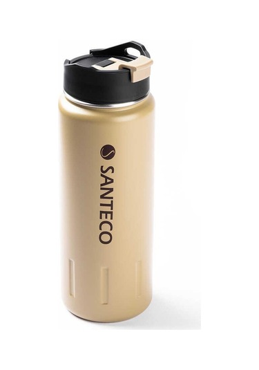 Tantitoni Haki Çift Katmanlı Paslanmaz Çelik Termos 710ml