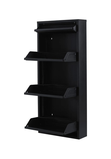 Arthur 3'lü Plus Ayakkabılık Siyah