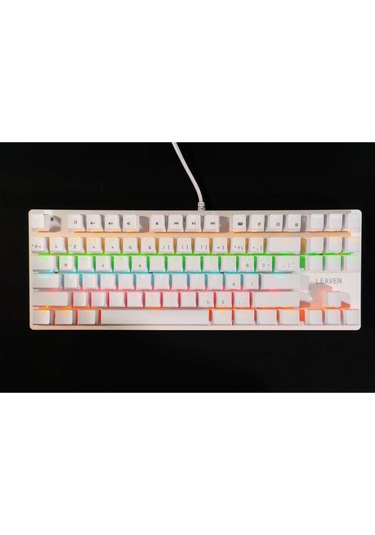 K550 Mekanik Oyuncu Klavyesi-değiştirilebilir Switch-rainbow Rgb Aydınlatma-87 Tuş
