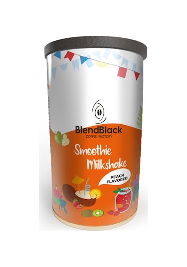 Blendblack Smoothie Milkshake Peach Flavored Teneke 500 G
