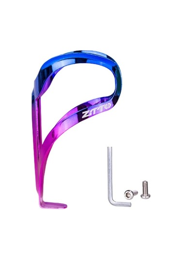 Dancemonkey Ztto Sszkdshj Alüminyum Alaşımlı Bisiklet Su Şişesi Kafesi - Mavi/mor Montaj Braketi Acid Yeşili