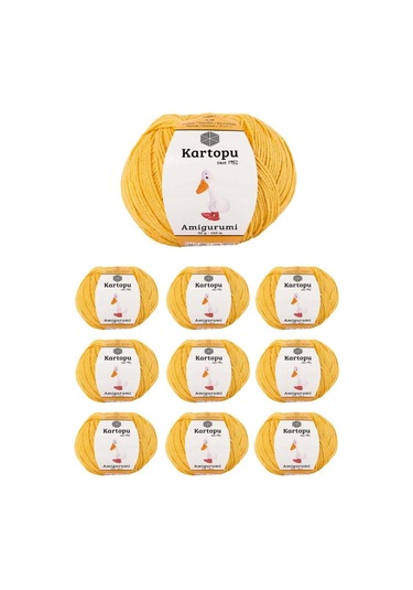10 Adet Amigurumi El Örgü İpi 50gr 317