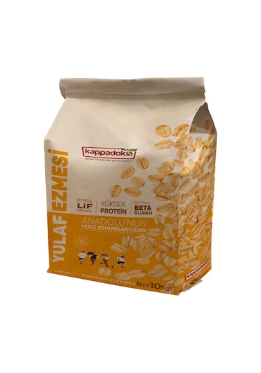 Kappadokia Katkısız Yulaf Ezmesi 10 KG