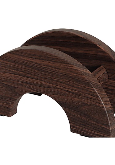 Homyl Kahve Filtresi Kağıt Tutucu Ev Bar Cafe İmitasyon-ceviz İmitasyon Ceviz