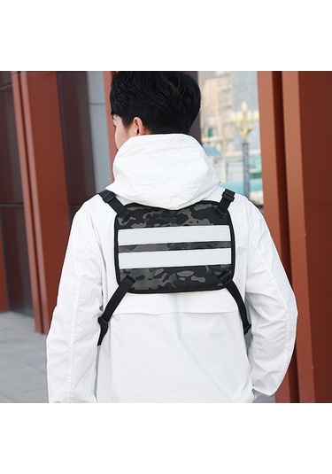 Artfulabode Yeleği: Ve Su Reflektif Kamuflaj Geeroyoo Geçirmez Çok Cepeli Balıkçı Ayarlanabilir, Bq Kamuflaj