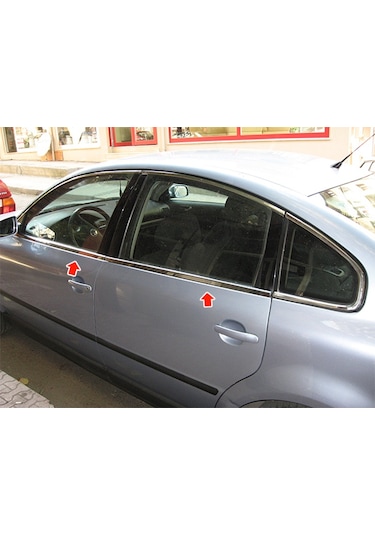 Vw Passat 3B Krom Cam Çıtası 1996-2005 6Prç