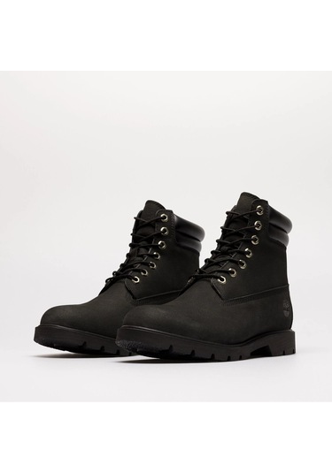 Timberland 6 Inch Lace Up Erkek Siyah Bot Siyah