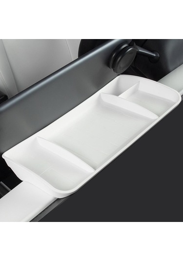 Suntek Tesla Model 3 Y İçin Orta Konsol Dash Tepsisi Beyaz