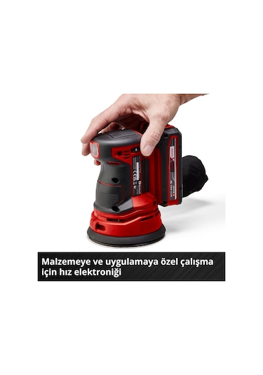 Einhell TE-RS 18 Li-Solo Akülü Eksantrik Zımpara - 4462010