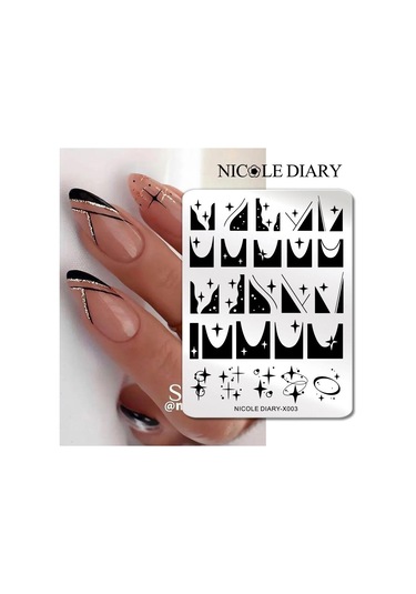 Nicole Diary Metal Stampa Tabakası X003 56250