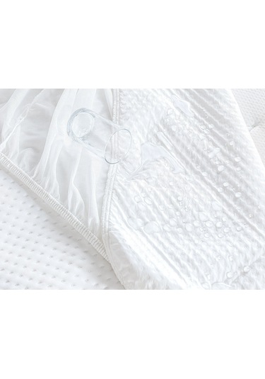 Noa Yumoş Su Geçirmez,etekli Alez Beyaz