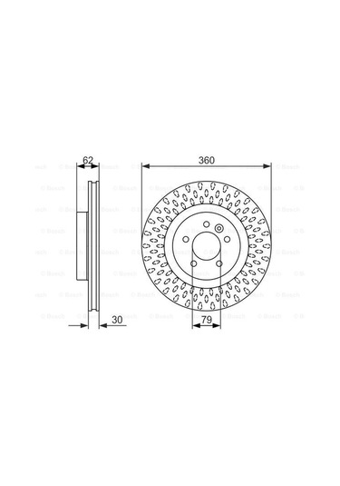 Land Rover Discovery 5 2.0Td4 2017-2022 Bosch Ön Disk 2 Adet
