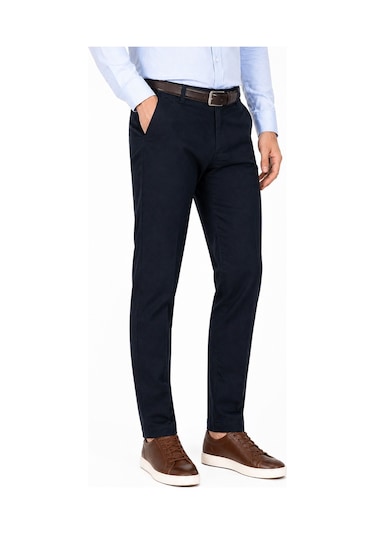 Amaro Erkek Kanvas Pantolon Regular Kalıp Yazlık Bgl-st05392 Lacivert