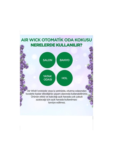 Air Wick Oda Kokusu Freshmatic Makine Yedek Spreyi Lavanta 3x250ml Lavanta