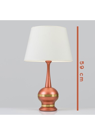 Asya Serisi Bakır Renk Abajur Diğer