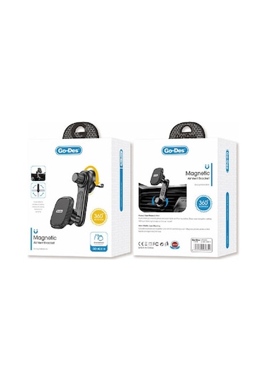 Go-Des GD-HD310 Magsafe 360 Derece Dönebilen Araç İçi Telefon Tutucu