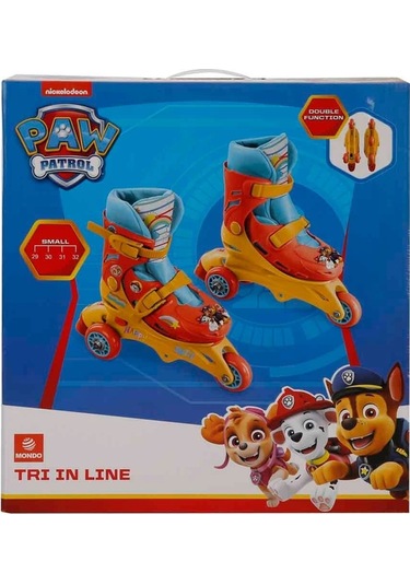 Paw Patrol Inline 3 Teker Paten Turuncu