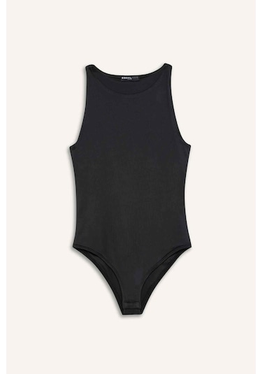 Defacto Coool Fitted Çıçıtlı Body G1102ax25aubk81 Siyah