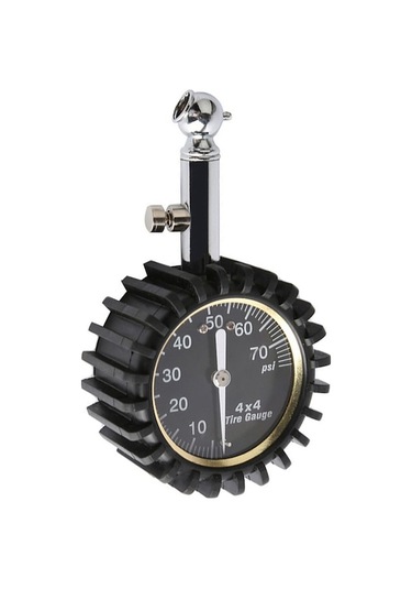 Metal Mekanik Lastik Basınç Ölçer, 0-60psı, Gece Işığı İle Okunabilir, Ev Ve Motosiklet İçin Taşınabilir Sigorta Gereci