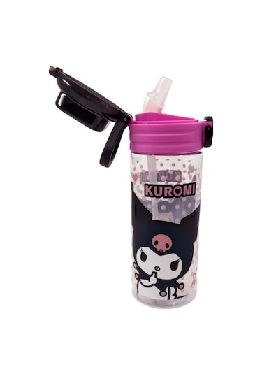 Kuromi 500 Ml Plastik Matara 3413 Çok Renkli