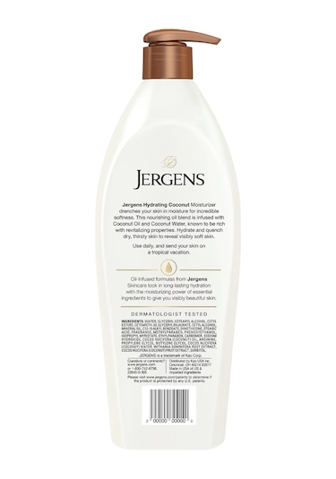 Jergens Hindistan Cevizi Yağlı Kuru Ciltler Için Nemlendirici Losyon 783ml