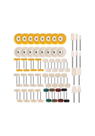 Samdoo 58 Parça Mini Polisaj Seti - Saat Ve Takılar İçin Yüksek Performanslı Parlatma Aleti