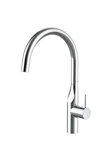 Roca Glera Kuğu Borulu Mutfak Eviye Bataryası Krom A5A844Dc00