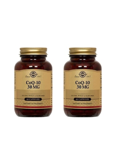 Coenzyme Q-10 30 Mg 60 Kapsül 2 Adet