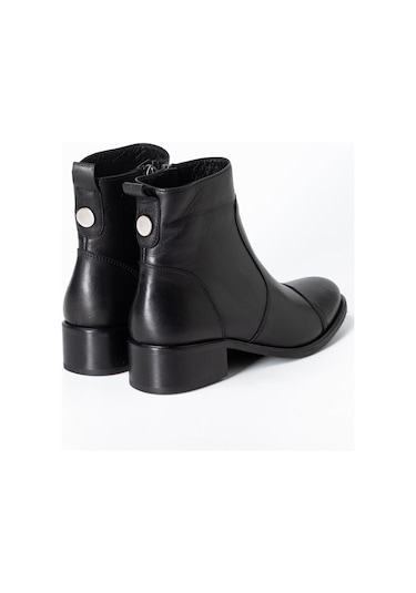 Nero Black Bot Kadın 25k12002 Vergelio Skin Boot Siyah